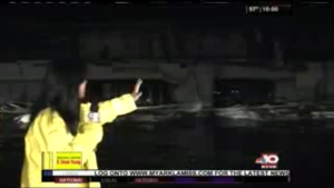 Storm Damage in Monroe, Louisiana. Tiffany Liou Reporting